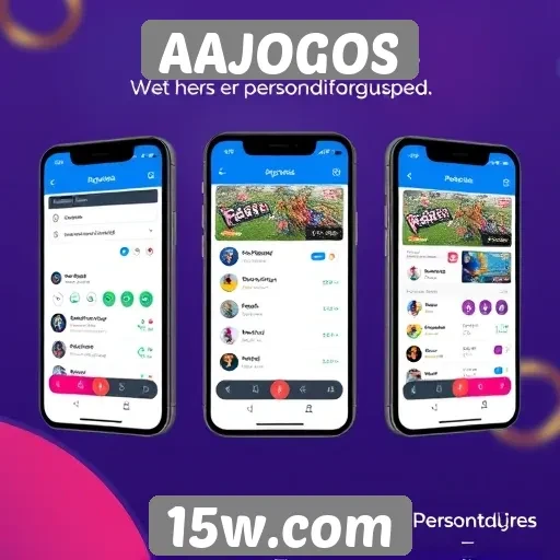 Novas funcionalidades de personalização em AAJOGOS