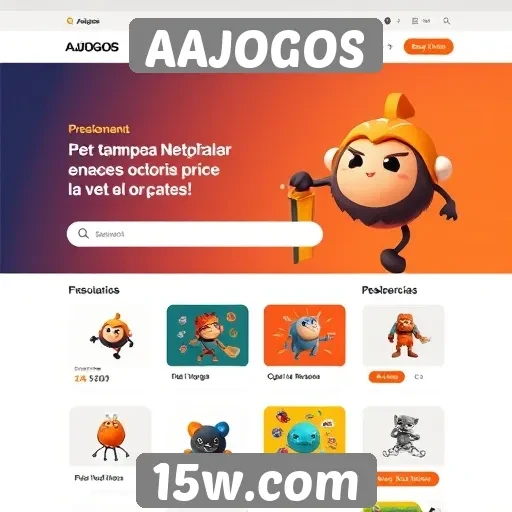 Experiência de usuário no site AAJOGOS é aprimorada